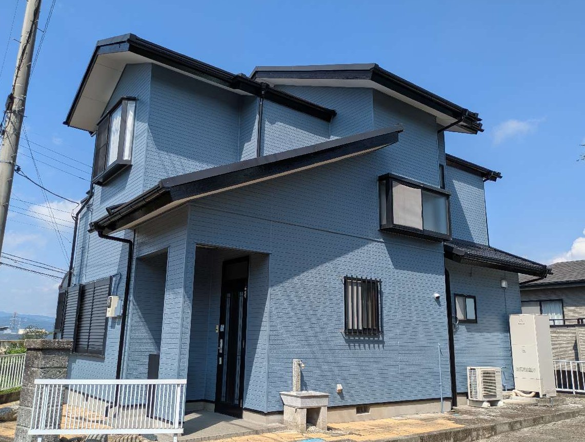 渋川市 T様邸 外壁塗装工事 画像