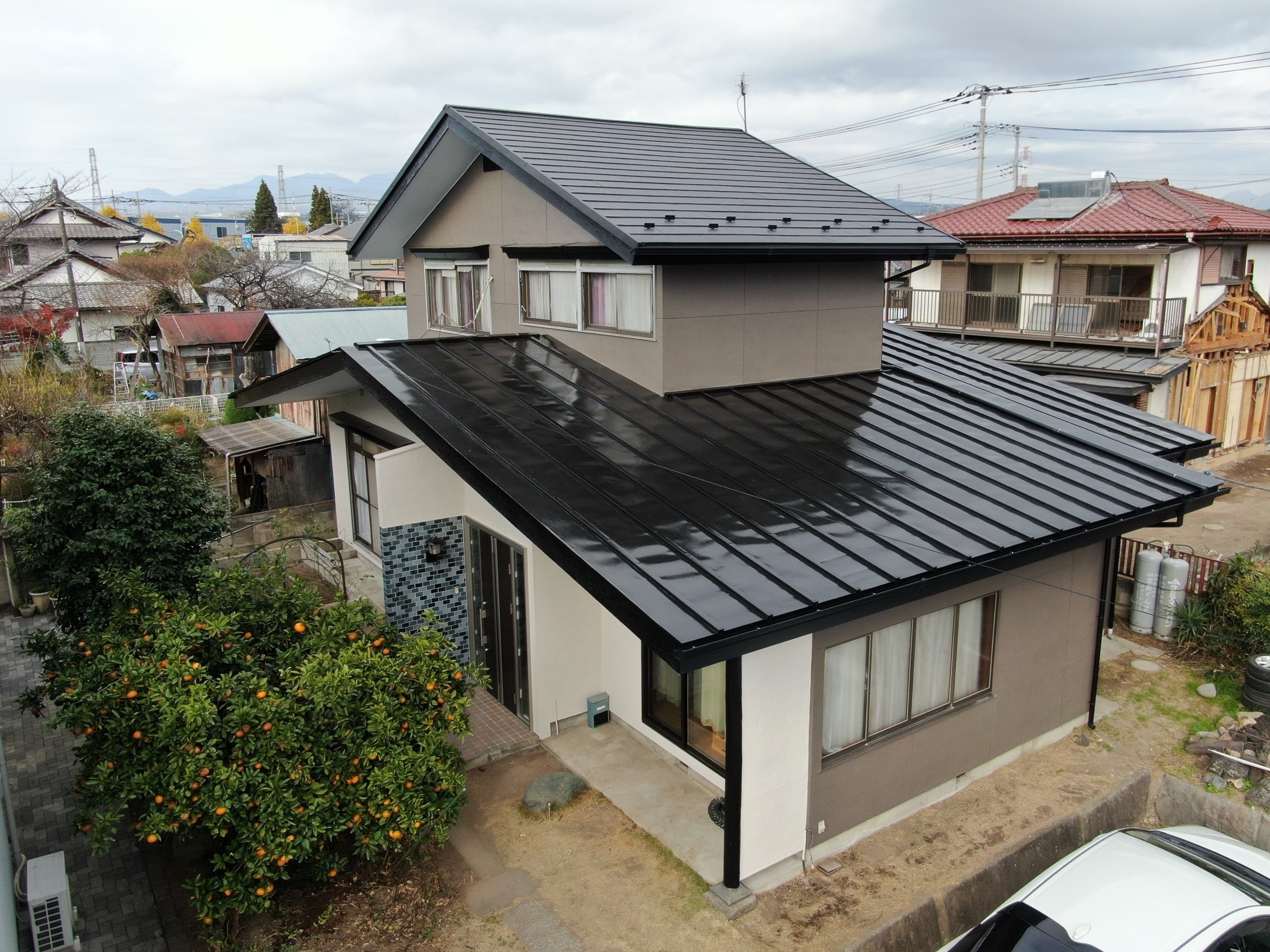 前橋市　T様邸　外壁塗装工事 画像