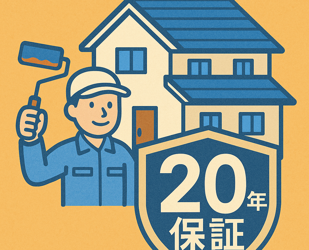 【前橋市】前橋で20年保証の外壁塗装をお探しの方へ｜本当に安心な保証とは？業者選びの極意 画像